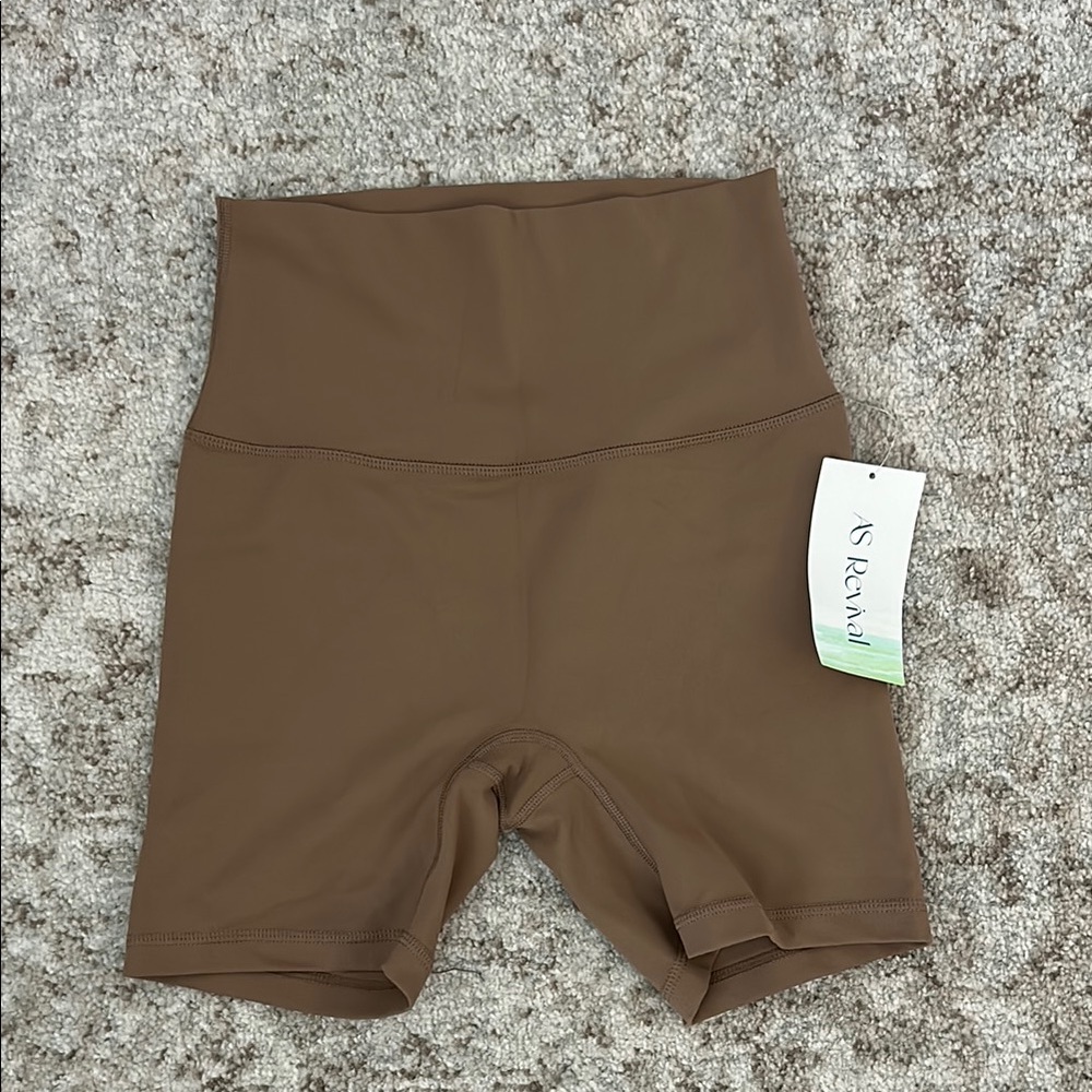 NWT Altar’d State Brown High-Waisted Women's Shorts